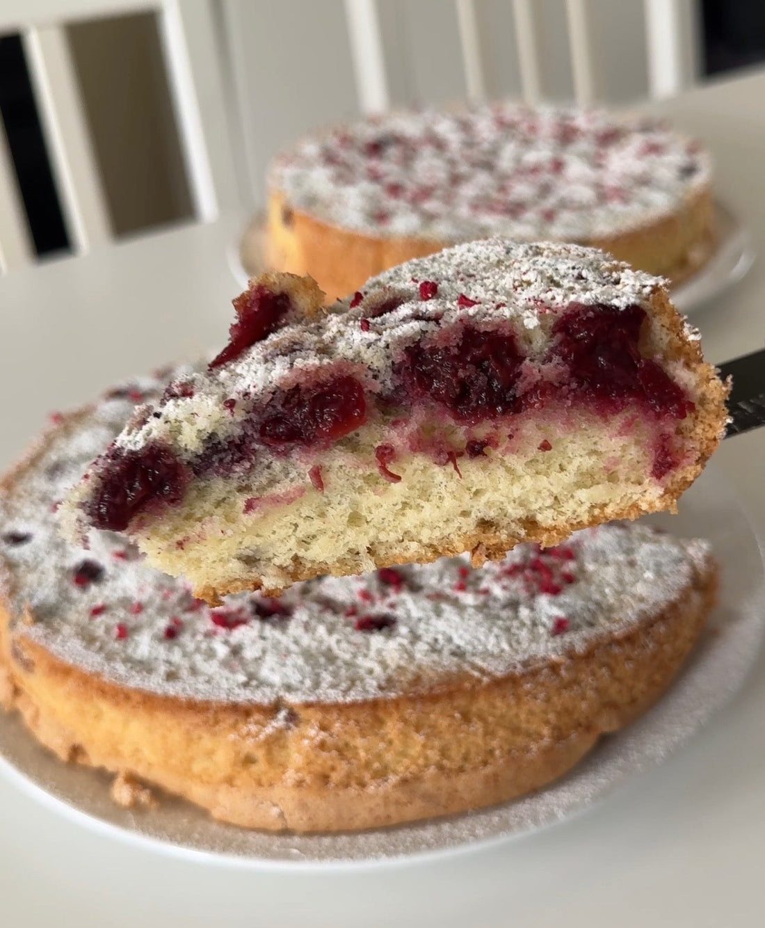 3 Ingredient Cherry Cake